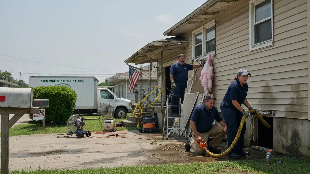 Water Damage Repair in Harrisburg, NC near me